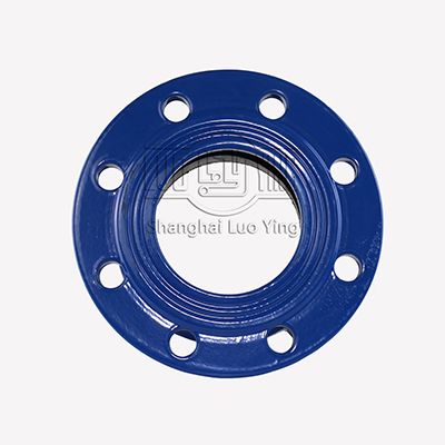 Ductile iron single range flange adapter